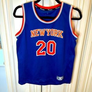 New York Knicks basketball Fanatics #20 Kevin Knox jersey - youth large